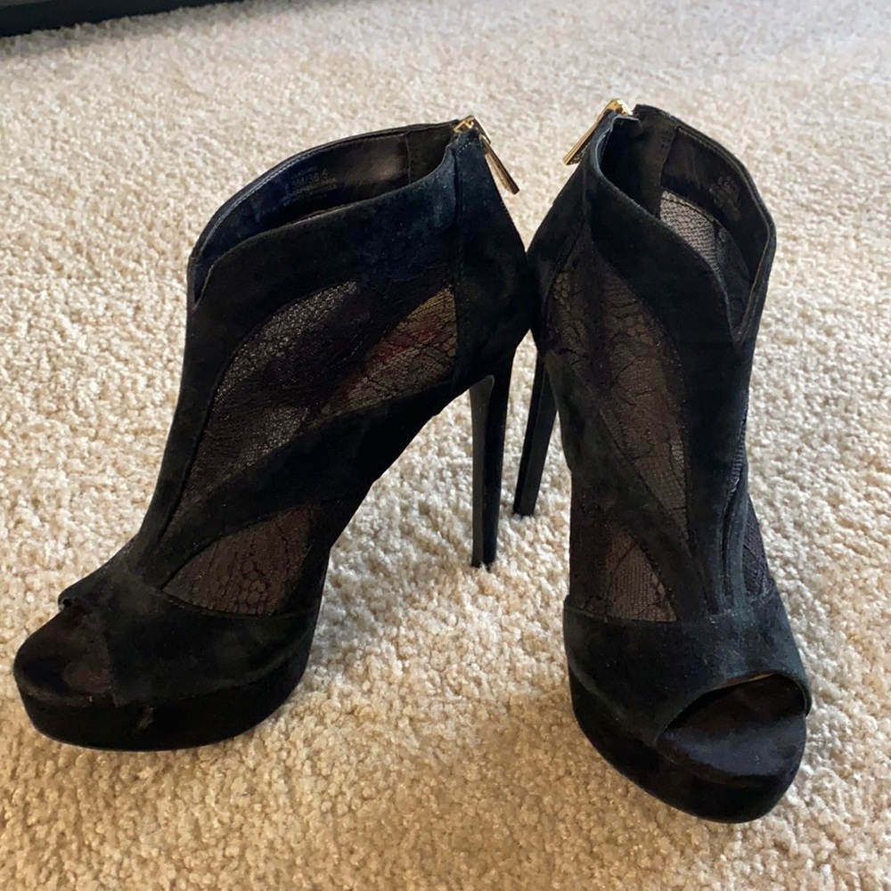 Jessica Simpson Black High Heels